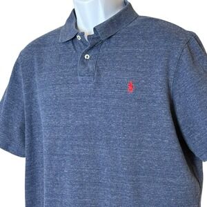 Polo Ralph Lauren Navy Short Sleeve Polo XL Red Pony Golf Country Club Old Money